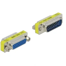 מתאם D-Sub HD 26 ז/נ בצבע צהוב DELOCK | 65111