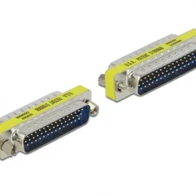 מתאם D-Sub HD 44 ז/ז בצבע צהוב DELOCK | 65203