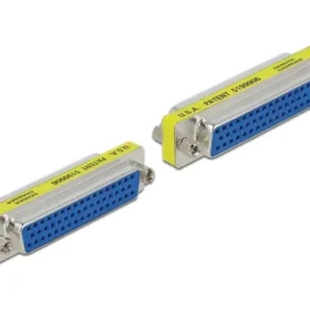 מתאם D-Sub HD 50 נ/נ בצבע צהוב DELOCK | 65002