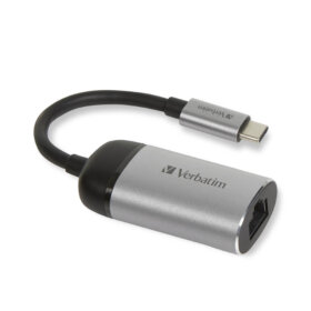 מתאם USB-C™ TO GIGABIT ETHERNET בצבע שחור Verbatim 49146