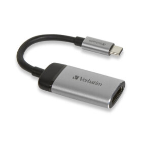 מתאם USB-C™ TO HDMI 4K בצבע שחור Verbatim | 49143