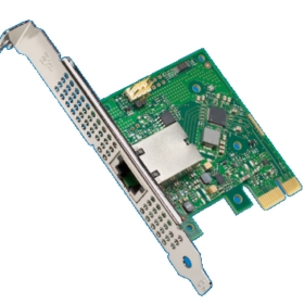 מתאמי רשת Ethernet בצבע שחור Intel | I225T1