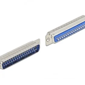 תקע D-Sub 37 pin בחיבור הלחמה סט 4 יח' בצבע אפור DELOCK | 66704
