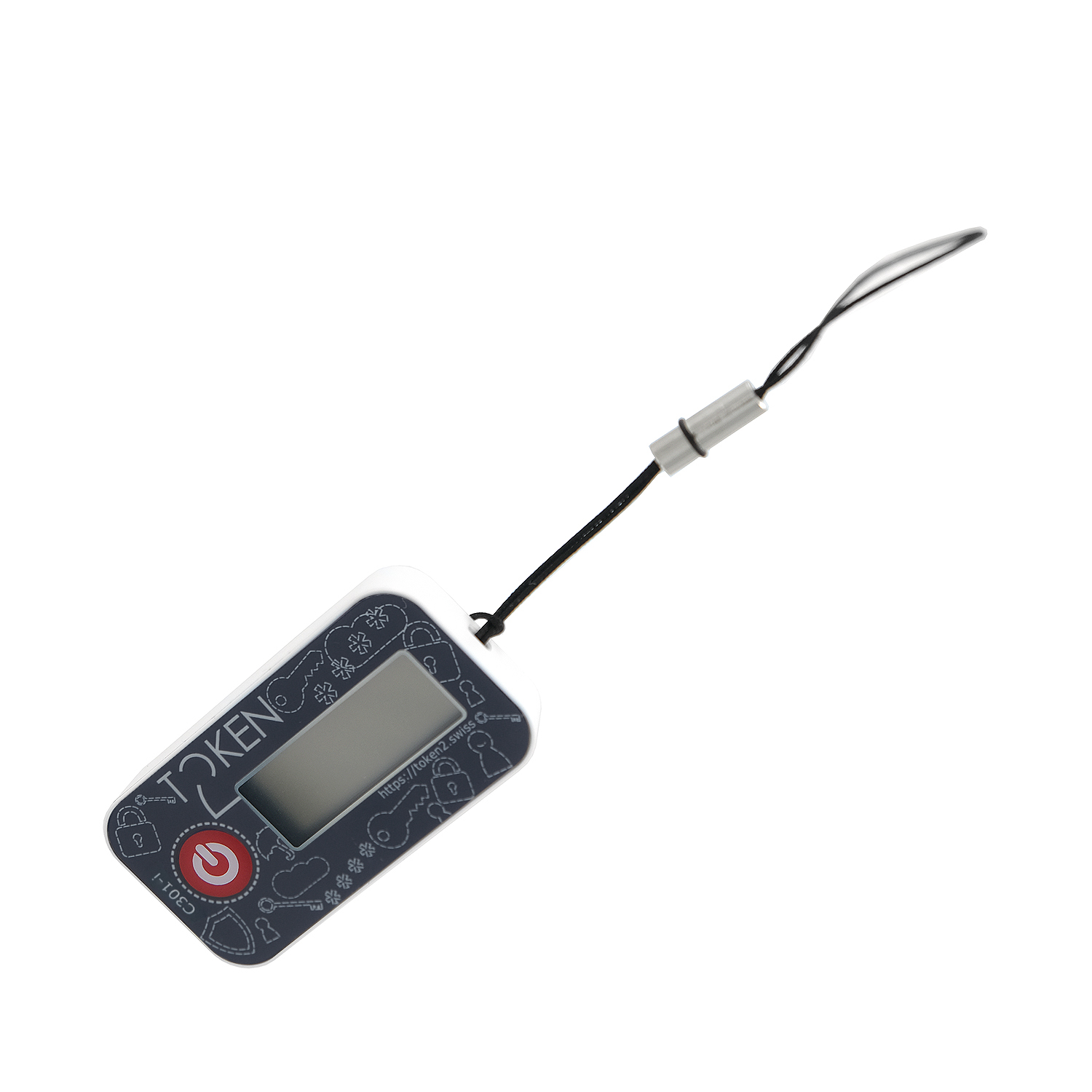 אסימון חומרה הניתן לתכנות לחצן מובנה Token | C301-i