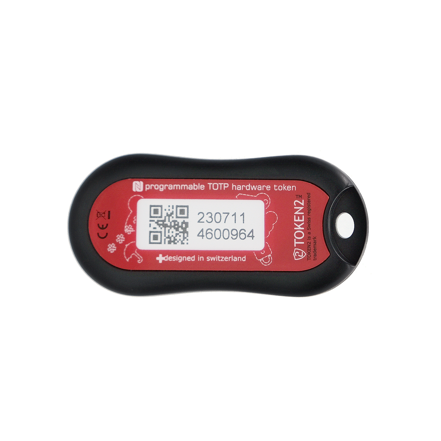 אסימון חומרה קלאסי TOTP בצבע שחור Token | C105