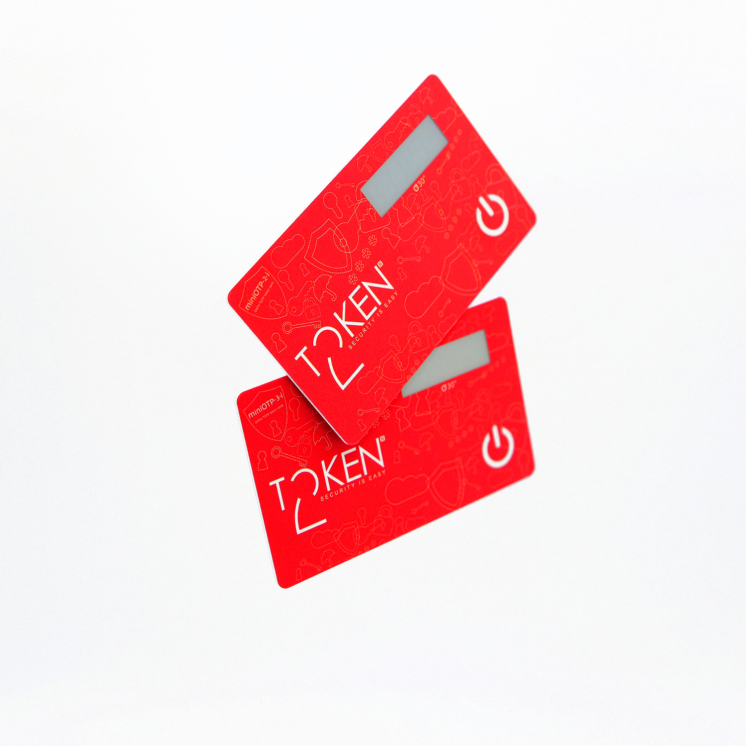 כרטיס לתכנות עם אסימון חומרה TOTP לסנכרון זמן Token | miniOTP-2-i