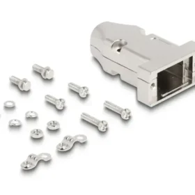 מכסה למחבר D-Sub 9 pin צבע כסף צבע אפור DELOCK | 67029