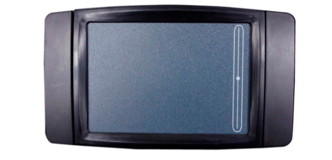 מקלדת אלחוטית מפוצלת עם טאצ'פד Touchpad מובנה בצבע שחור Adesso | WKB-4500UB
