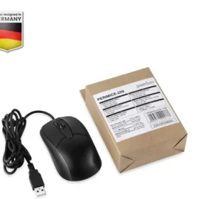 עכבר חוטי ארגונומי בצבע שחור Perixx | PERIMICE-209 | Wired USB Mouse