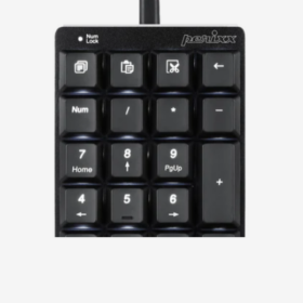 לוח מקשים בצבע שחור Perixx | PERIPAD-303 | Wired Mechanical Keypad