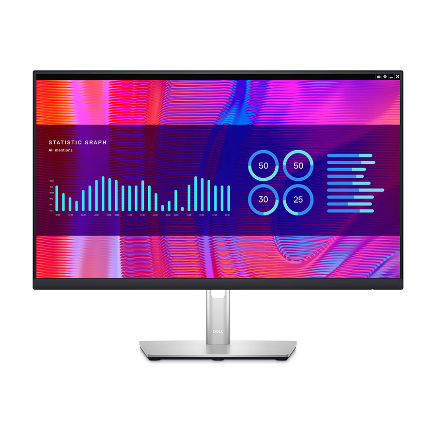מסך מחשב בגודל 24" אינץ' דל בצבע שחור DELL | DLMOP2423DE | USB-C Hub Monitor - 60.5cm