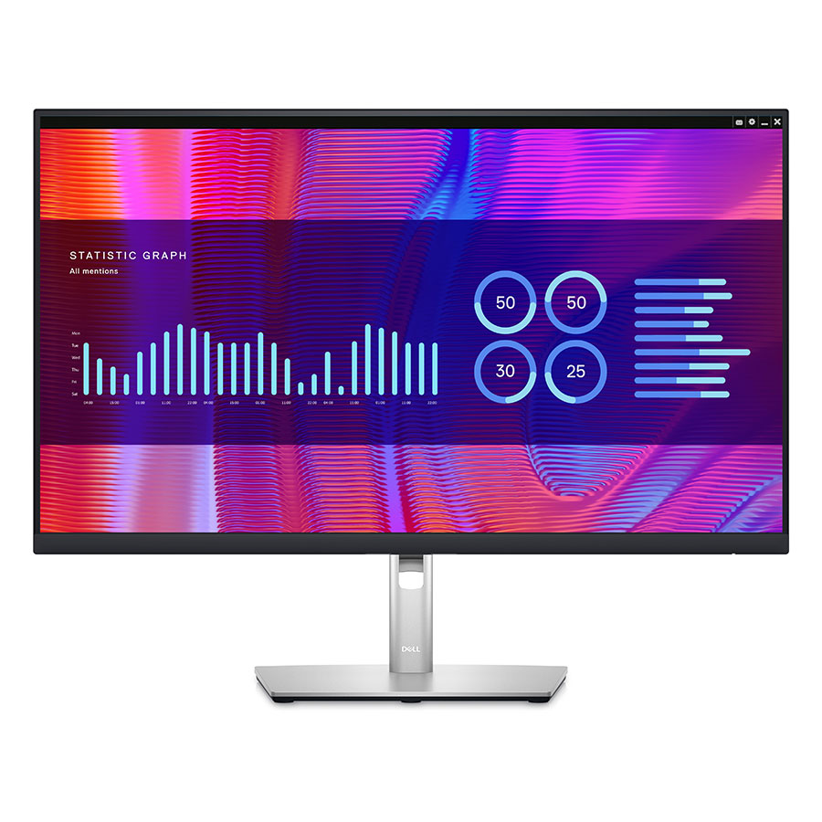 מסך מחשב בגודל 27" אינץ' דל בצבע שחור DELL | DLMOP2723DE | USB-C Hub Monitor - 68.6cm