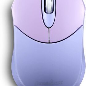עכבר אלחוטי ארגונומי בצבע סגול Perixx | PERIMICE-802PP | Bluetooth Purple Portable Mouse