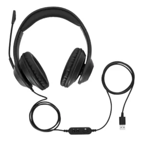 אוזניות עם מיקרופון למחשב Targus | AEH102GL | USB Headset Targus® USB Wired Stereo