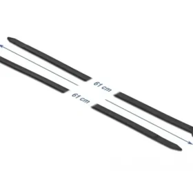 אזיקונים פלסטיק עמידים בפני אור שמש UV סט 10 יח' DELOCK | 19562