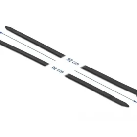אזיקונים פלסטיק עמידים בפני אור שמש UV סט 10 יח' DELOCK | 19563