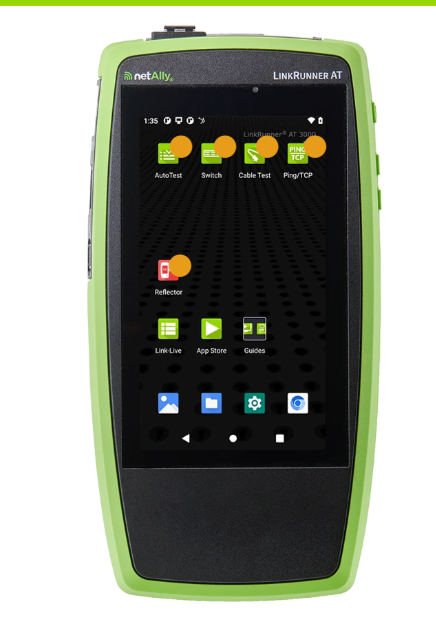 בודק כבלי רשת וקישוריות netAlly | LRAT-3000 | LinkRunner ® AT 3000