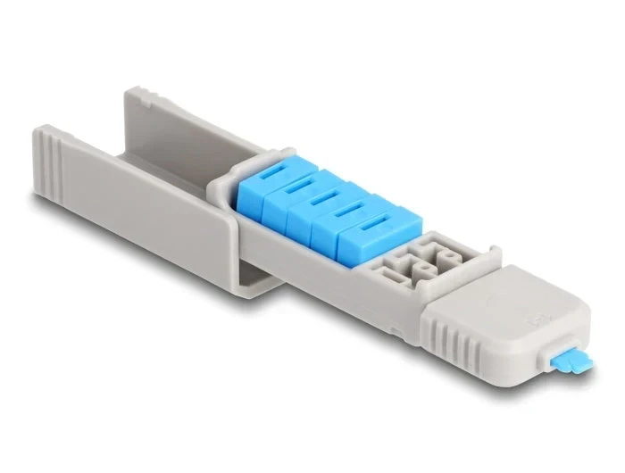 חוסם שקע USB-A סט 5 יח' + כלי נעילה DELOCK | 20923