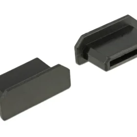 כיסוי נגד אבק ללא אחיזה לשקע מיני HDMI סט 10 יח' DELOCK | 64028