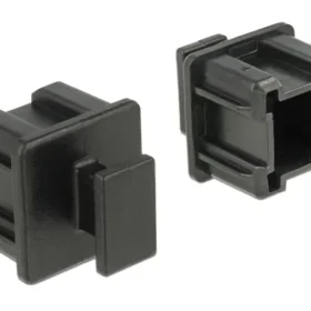 כיסוי נגד אבק עבור שקע Mini SAS HD SFF 8644 עם אחיזה סט 10 יח' צבע שחור DELOCK | 64012