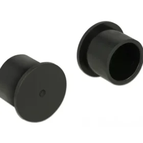 כיסוי נגד אבק עבור שקע RCA סט 10 יח' צבע שחור DELOCK | 60168