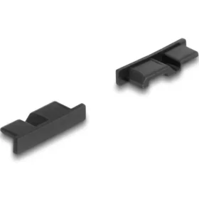 כיסוי נגד אבק עבור שקע USB 3.0 Micro-B סט 10 יח' צבע שחור DELOCK | 64243