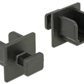 כיסוי נגד אבק עבור שקע USB-B 3.0 עם אחיזה סט 10 יח' צבע שחור DELOCK | 64010