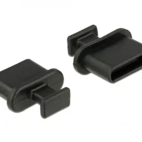 כיסוי נגד אבק עבור שקע USB-C עם אחיזה סט 10 יח' DELOCK | 64013