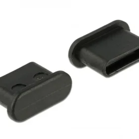 כיסוי נגד אבק עבור שקע USB-C עם אחיזה סט 10 יח' DELOCK | 64014