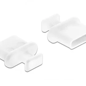 כיסוי נגד אבק עבור שקע USB-C עם אחיזה סט 10 יח' DELOCK | 64094