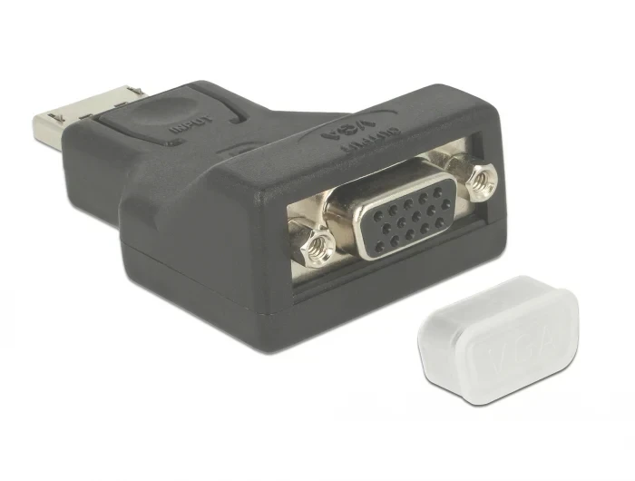 כיסוי נגד אבק עבור שקע VGA / D-Sub 9 סט 10 יח' צבע שקוף DELOCK | 60162