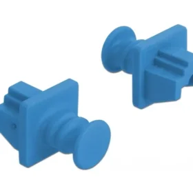 כיסוי נגד אבק עבור שקע רשת RJ45 עם אחיזה סט 10 יח' צבע כחול DELOCK | 86509