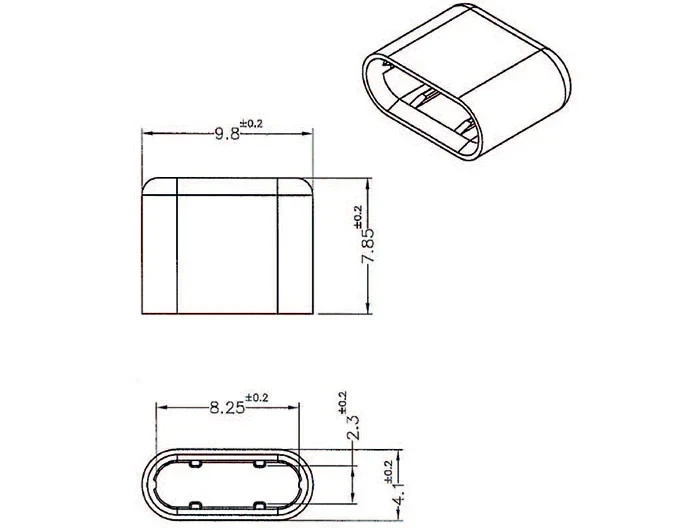 כיסוי נגד אבק עבור תקע USB-C סט 10 יח' DELOCK | 64096