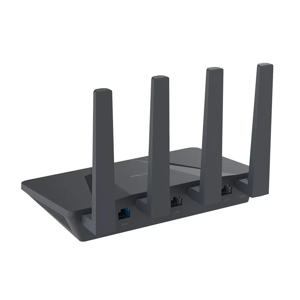 נתב אלחוטי Wi-Fi 6 מאובטח ומהיר במיוחד לבית או למשרד GL-iNet | GL-AX1800 | MEET FLINT