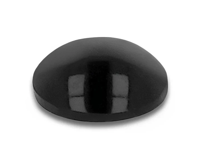רפידות גומי עגולות עם דבק עצמי 10x3 מ"מ סט 50 יח' DELOCK | 18309