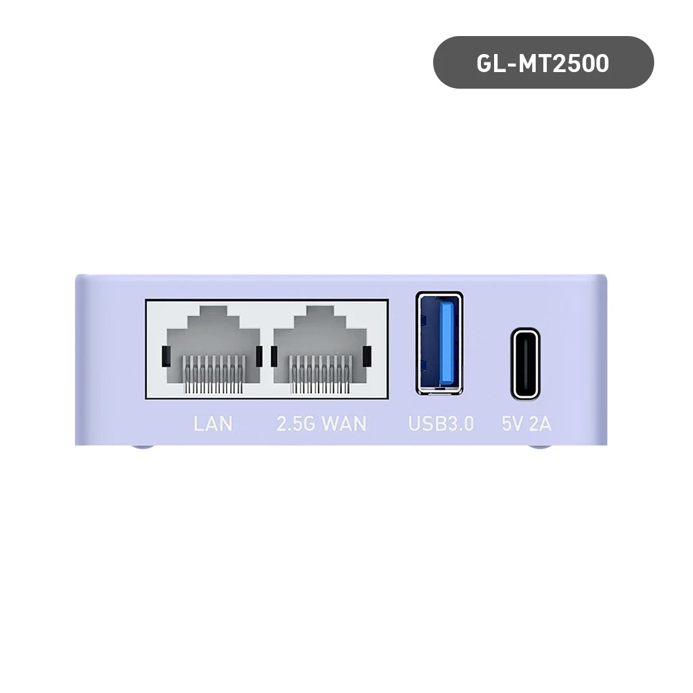 שער אבטחה לגישה מרחוק GL-iNet | GL-MT2500 | Brume 2