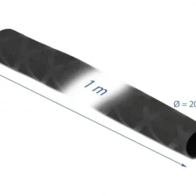שרוול גמיש מתכווץ בחום X-pattern עם אחיזה מונעת החלקה DELOCK | 19593