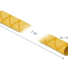 שרוול גמיש מתכווץ בחום X-pattern עם אחיזה מונעת החלקה DELOCK | 19599