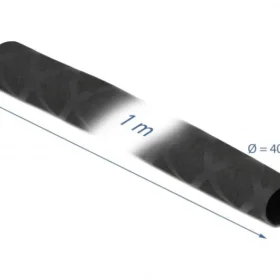 שרוול גמיש מתכווץ בחום X-pattern עם אחיזה מונעת החלקה DELOCK | 19602