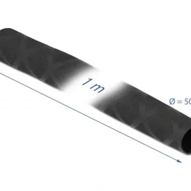 שרוול גמיש מתכווץ בחום X-pattern עם אחיזה מונעת החלקה DELOCK | 19607