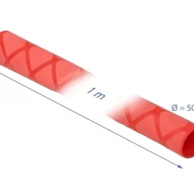 שרוול גמיש מתכווץ בחום X-pattern עם אחיזה מונעת החלקה DELOCK | 19609
