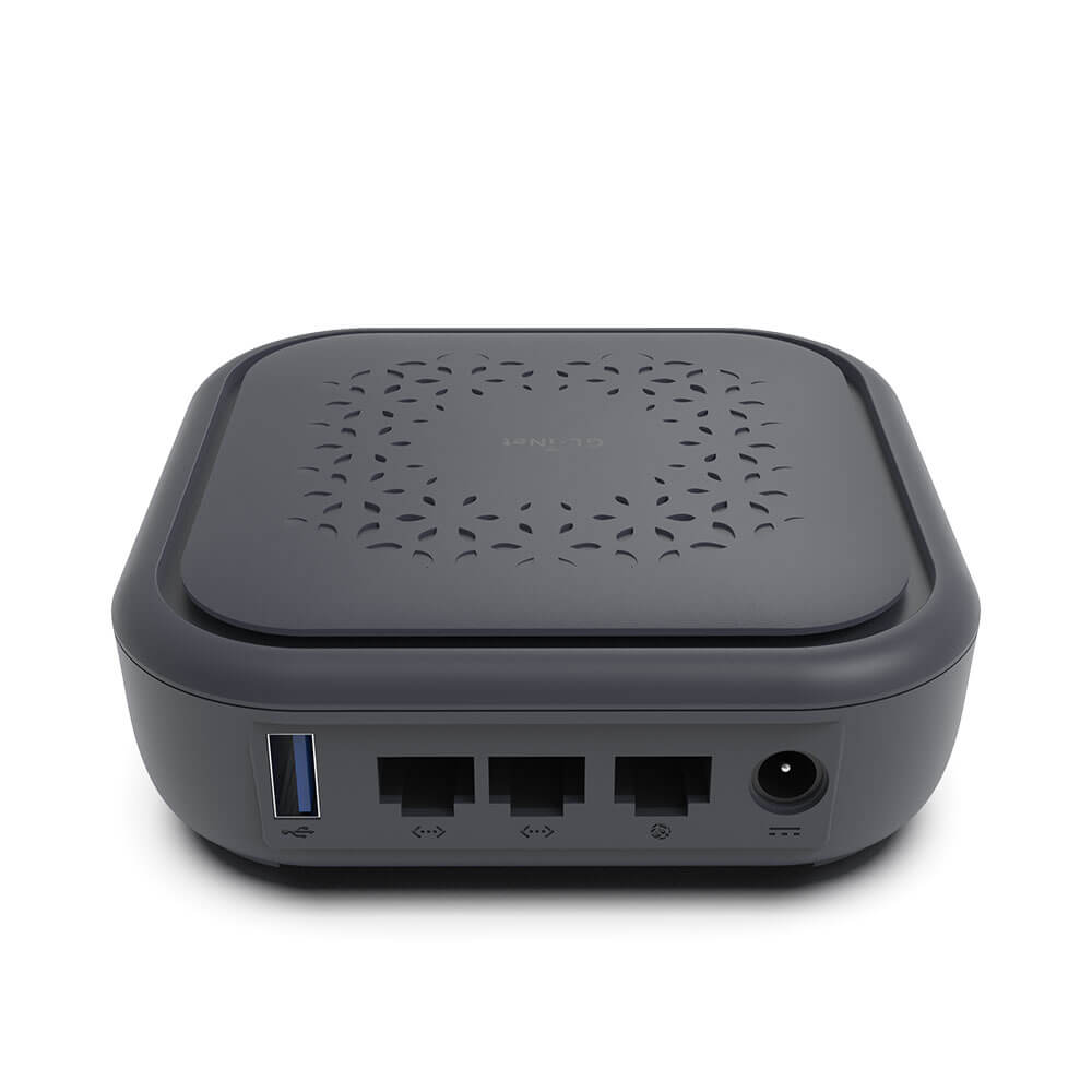 נתב OpenWrt Gateway עבור התקנים אלחוטיים לבית חכם בצבע שחור GL-iNet | GL-S1300 | MEET CONVEXA-S