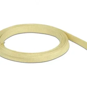 שרוול גמיש סיבים Aramid להגנת כבלים עמיד בטמפרטורה 170°C- עד 250°C אורך 2 מטר בצבע צהוב DELOCK | 20799