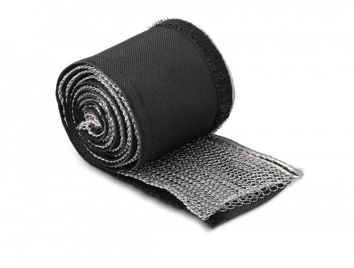 שרוול גמיש עם סגירה מהודקת EMI Shielding להגנת כבלים מפני השפעות אלקטרומגנטיות אורך 1 מטר DELOCK | 20840