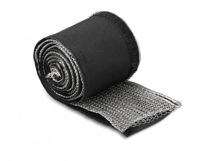 שרוול גמיש עם סגירה מהודקת EMI Shielding להגנת כבלים מפני השפעות אלקטרומגנטיות אורך 1 מטר DELOCK | 20840