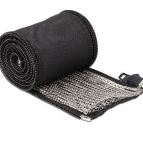 שרוול גמיש עם רוכסן EMI Shielding להגנת כבלים מפני השפעות אלקטרומגנטיות אורך 1 מטר DELOCK | 20845