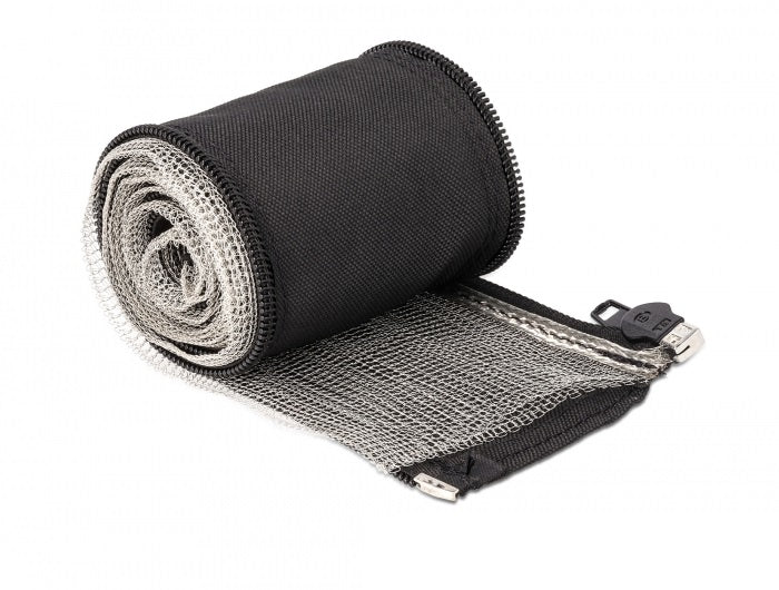 שרוול גמיש עם רוכסן EMI Shielding להגנת כבלים מפני השפעות אלקטרומגנטיות אורך 1 מטר DELOCK | 20846