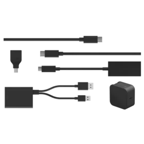 כבל מתאם DisplayPort סטרימינג למשקפי VR בצבע שחור HTC | VIVE Wired Streaming Converter