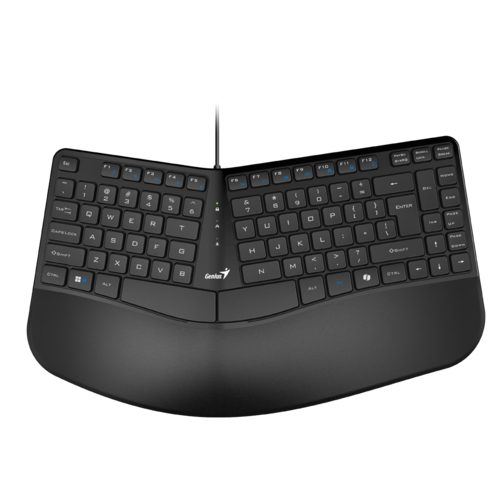 מקלדת ארגונומית חוטית Genius | KB-700
