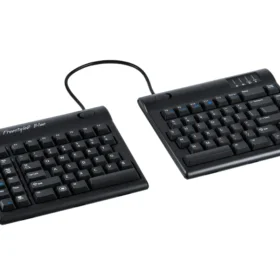 מקלדת ארגונומית מפוצלת בצבע כחול Kinesis | Freestyle2 Blue for PC